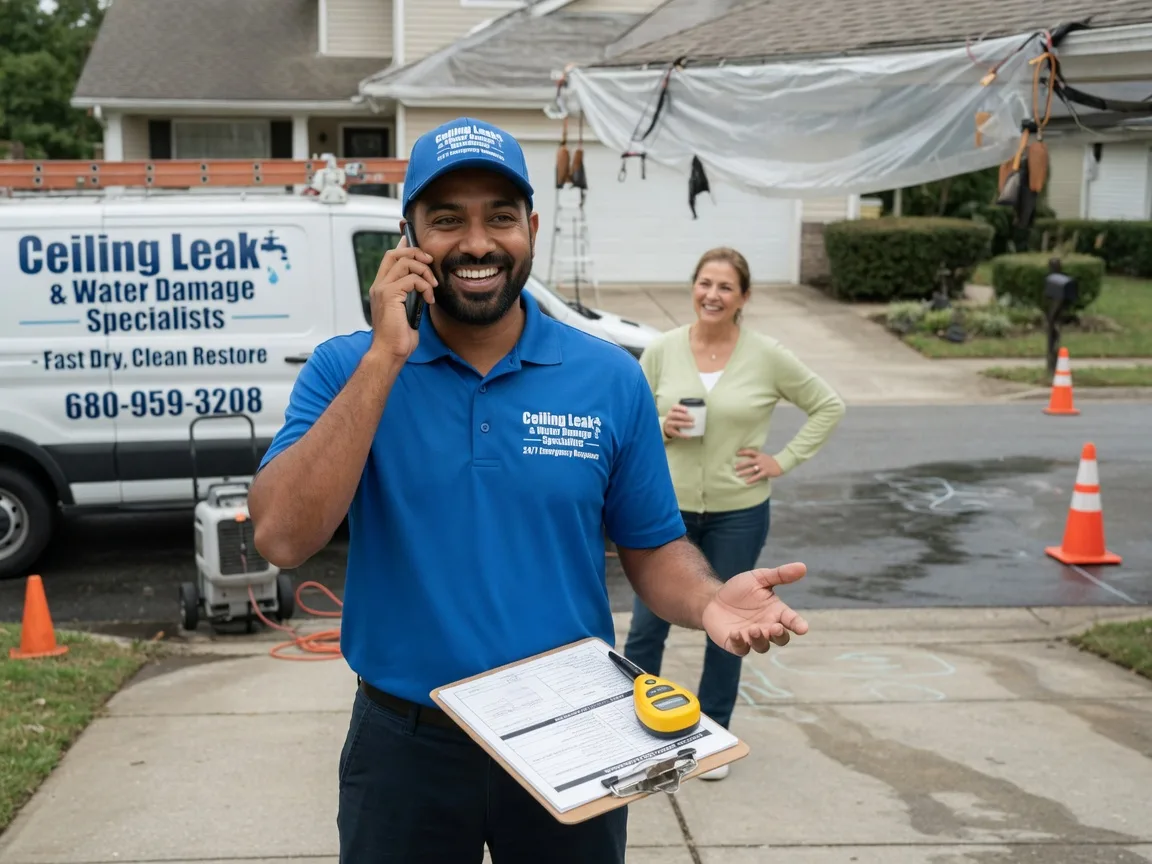 Ceiling Leak Cleanup Fort Ransom, ND FAQs